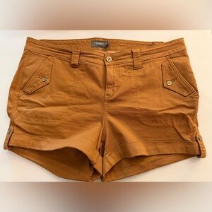 EUC Torrid Twill Military Short Shorts - Golden
